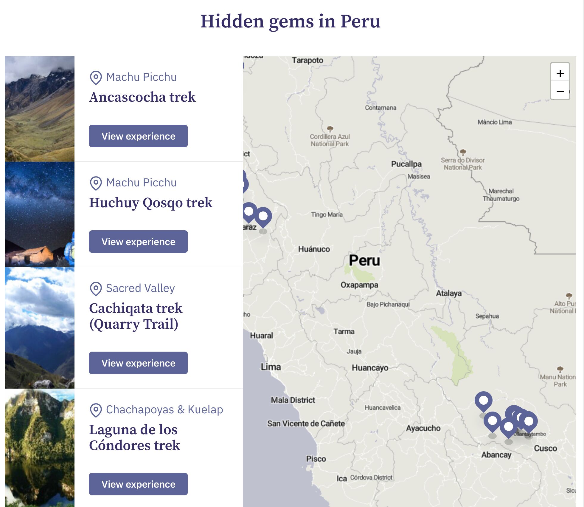 Horizon Guide's guide to Peru