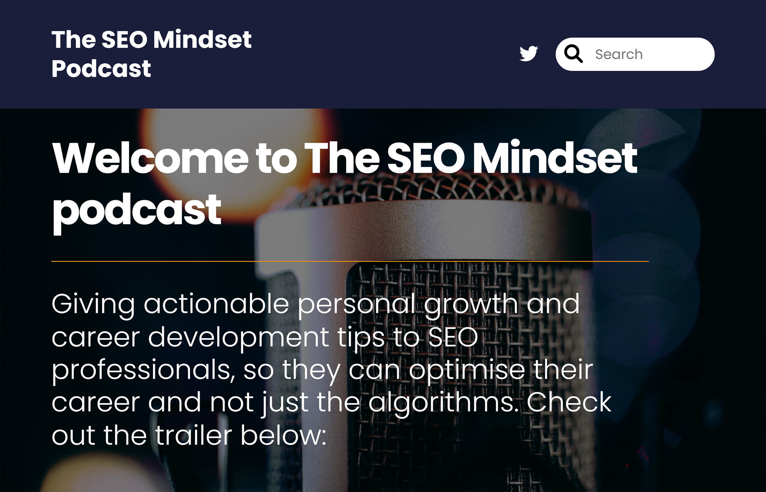 The SEO Mindset Podcast – Homepage