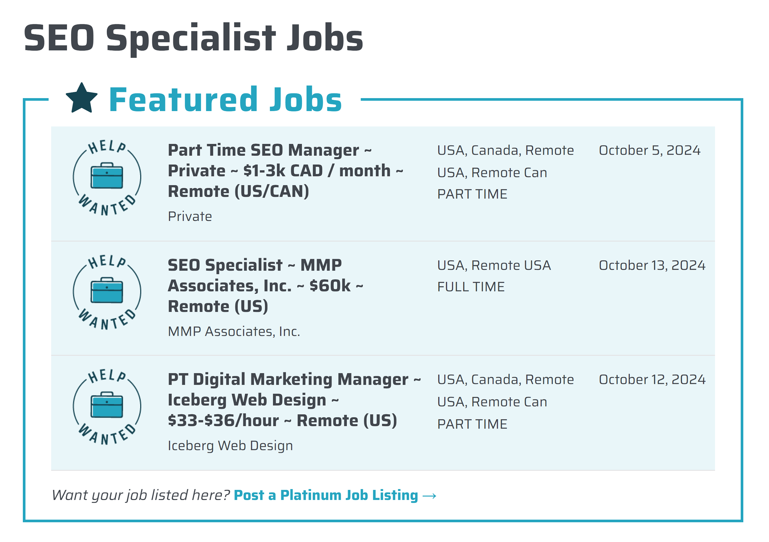 SEOJobs – SEO Specialist Jobs