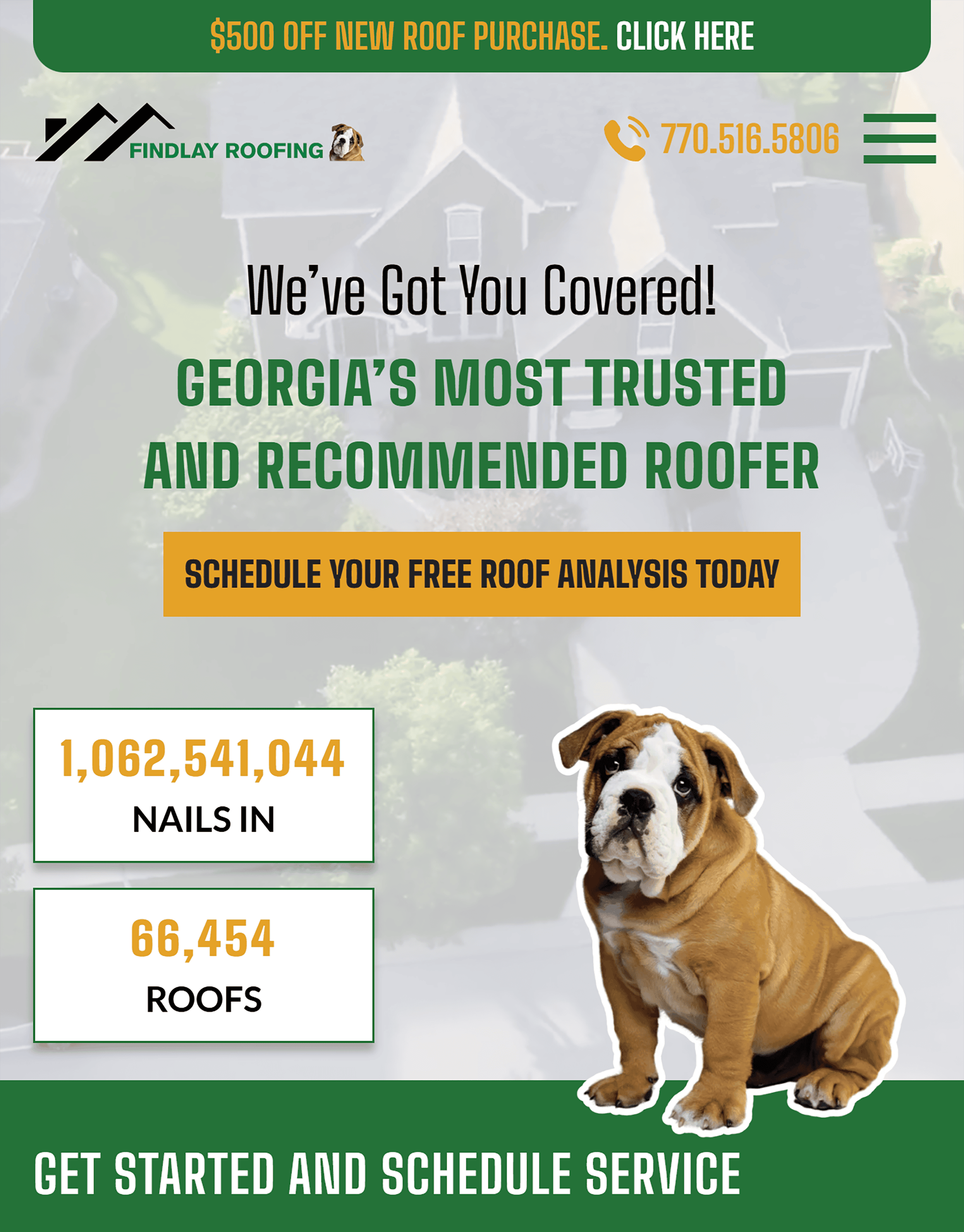 Findlay Roofing – Homepage