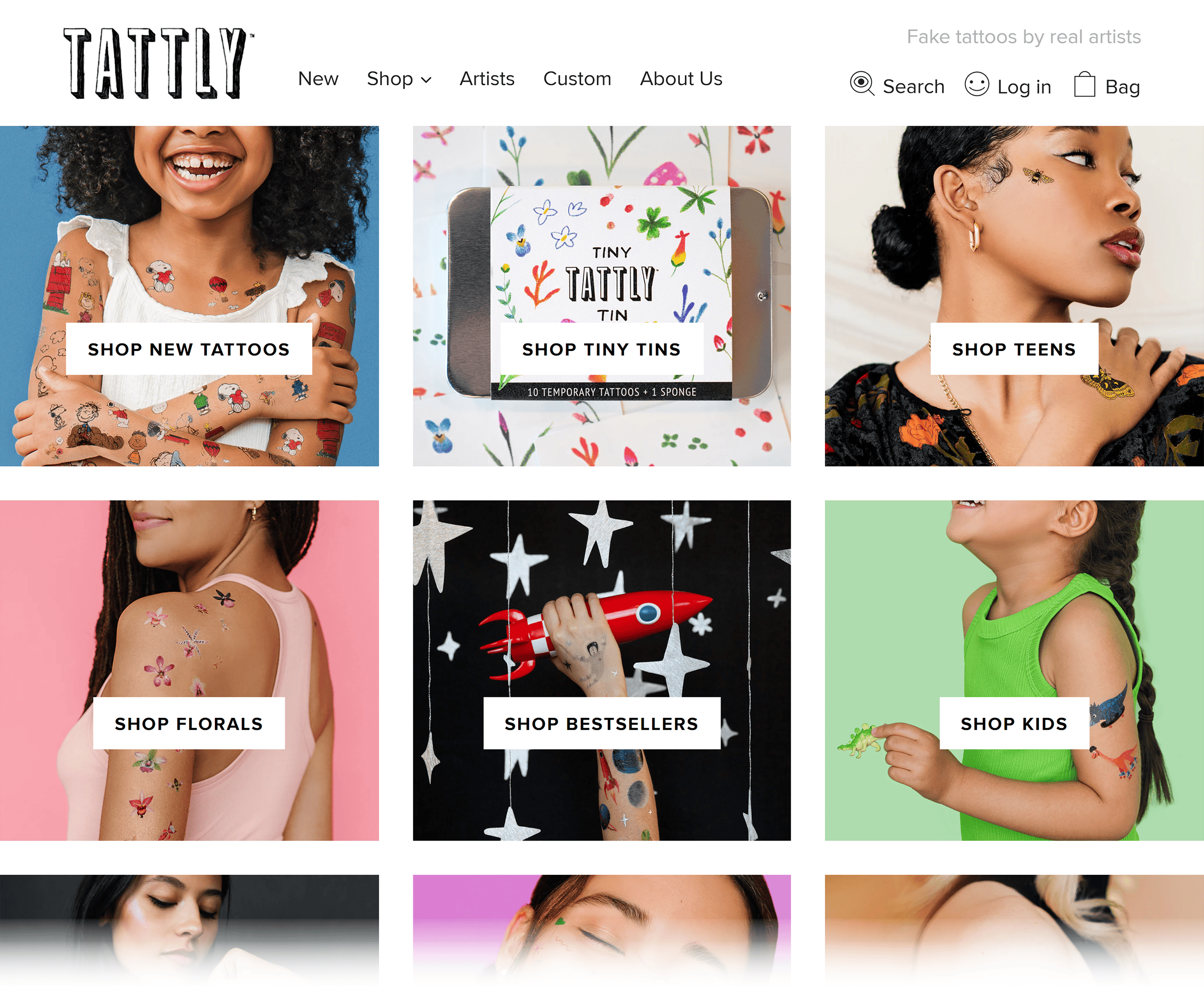 Tattly – Homepage